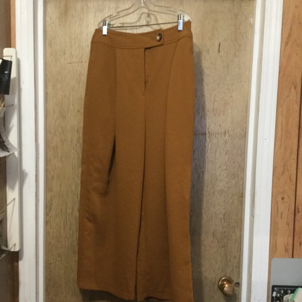 Topshop wide leg cropped Capri pants excellent used condition  size 6